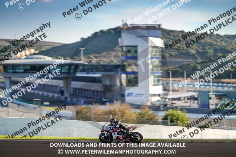 25 to 27th november 2017;Jerez;event digital images;motorbikes;no limits;peter wileman photography;trackday;trackday digital images